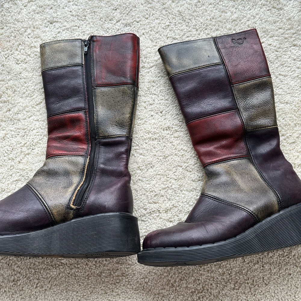 Dr. Martens Vintage MIE Patchwork Boots - Picture 4 of 10
